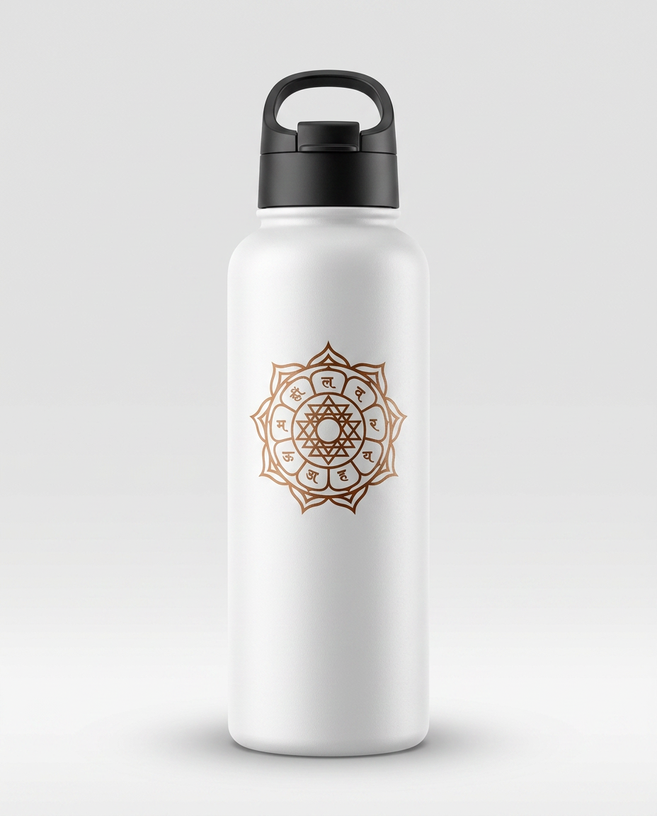 SHUNYA Water Bottle - White